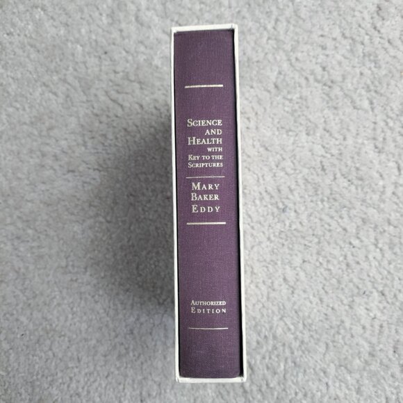 Mary Baker Eddy - Science & Health with Key to the Scriptures - w/Slipcover EUC - Picture 3 of 8